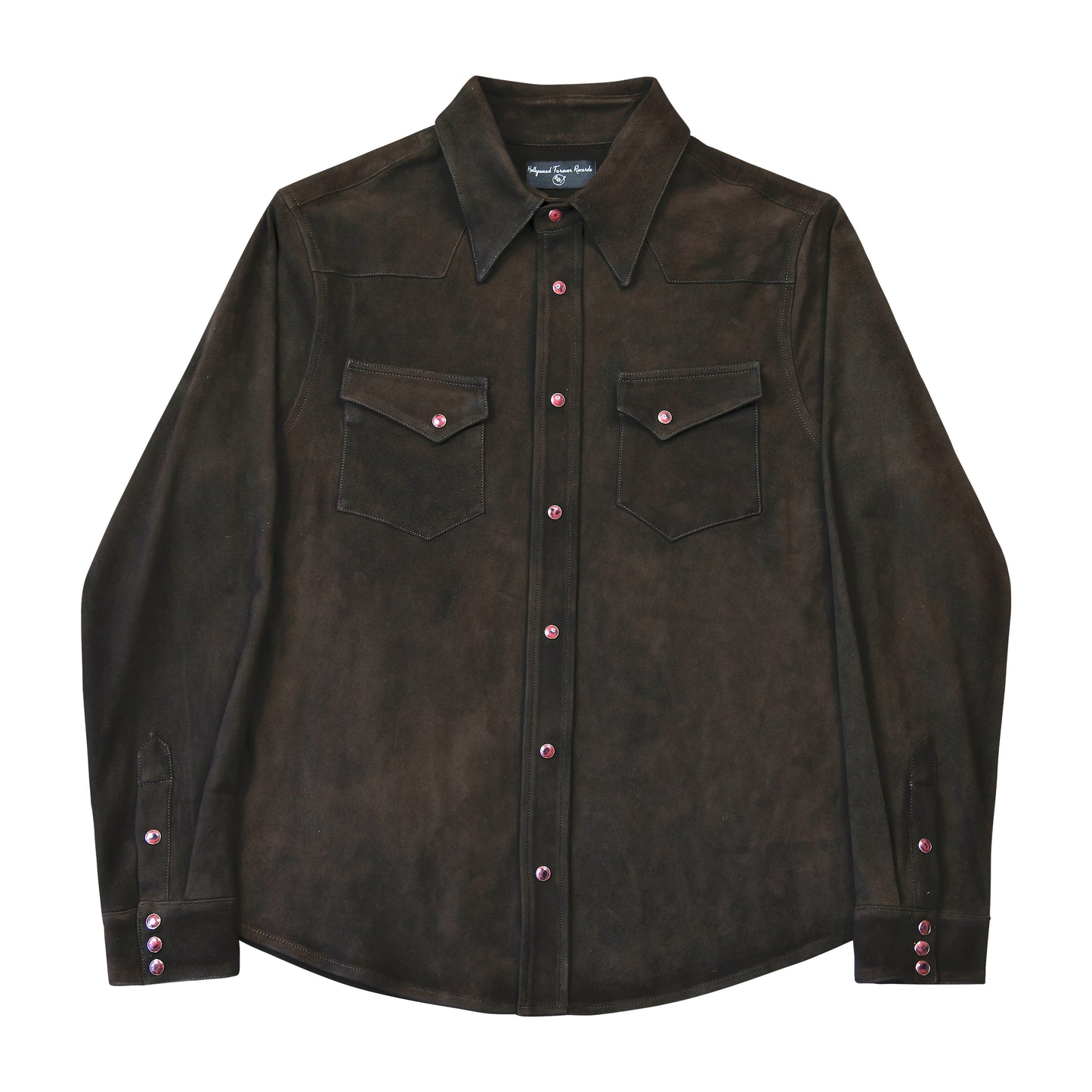 SUEDE WESTERN SHIRT