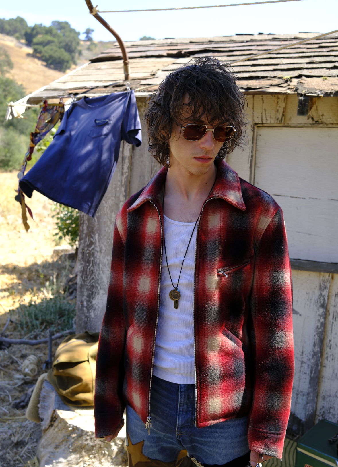PLAID HUNTER JACKET