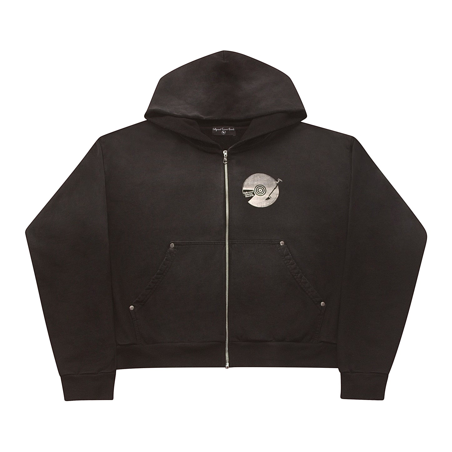RECORD ZIP UP HOODIE