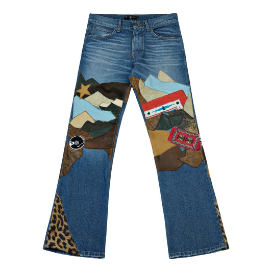 LENNON PATCHWORK DENIM