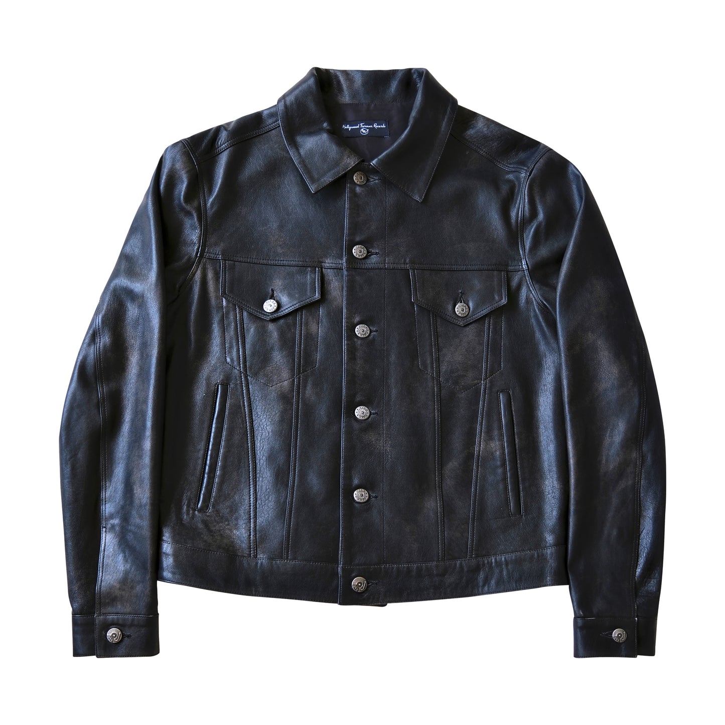 NOA LEATHER TRUCKER JACKET