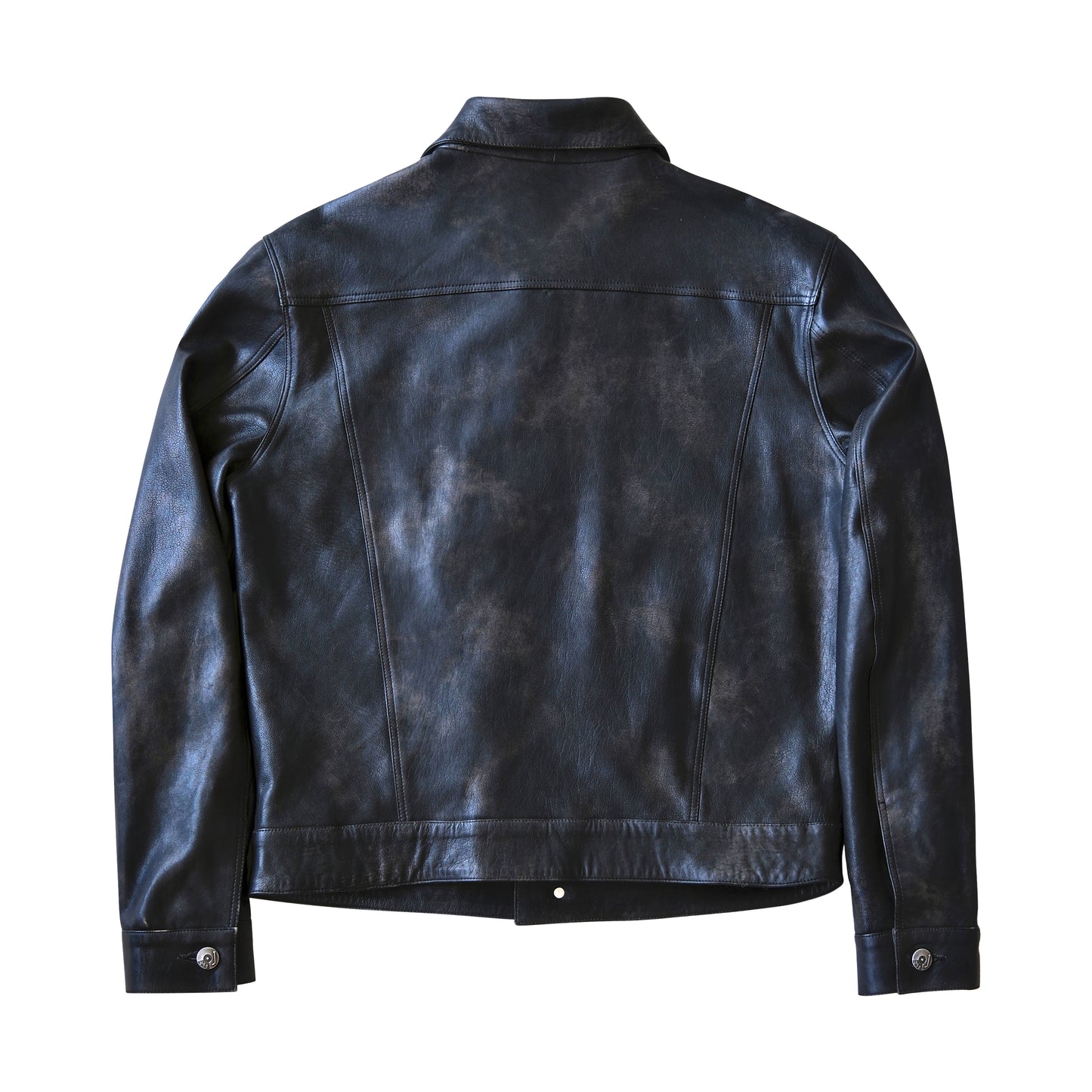 NOA LEATHER TRUCKER JACKET