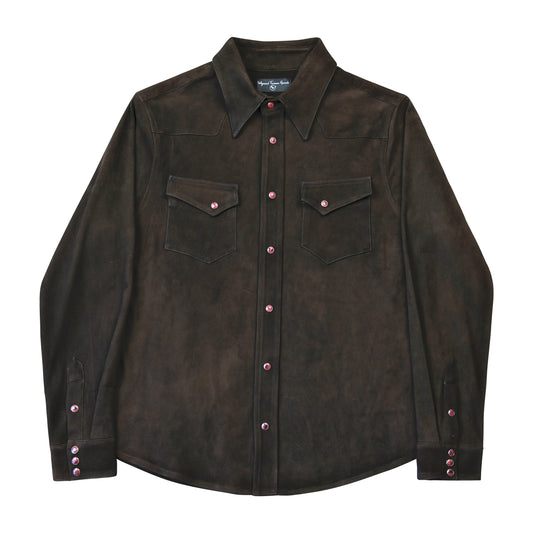 SUEDE WESTERN SHIRT