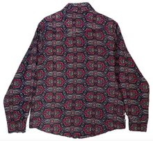 Load image into Gallery viewer, PAISLEY WESTERN BUTTON UP
