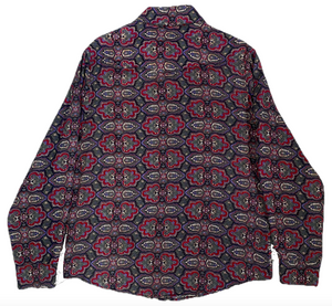 PAISLEY WESTERN BUTTON UP