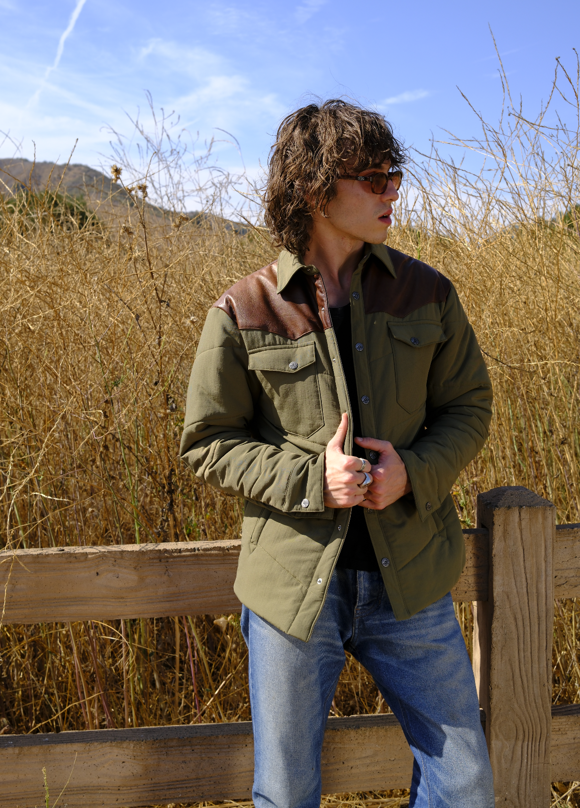TOPANGA PUFFER OVER-SHIRT