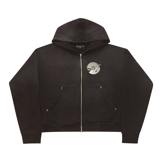 RECORD ZIP UP HOODIE