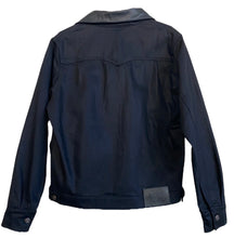 Load image into Gallery viewer, Western Denim Leather Collar Jacket
