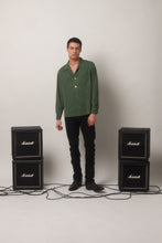 Load image into Gallery viewer, Camp Collar Long Sleeve Button Up Shirt
